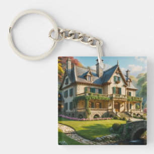 Mansion des perfekten erfundenen Moments Schlüsselanhänger