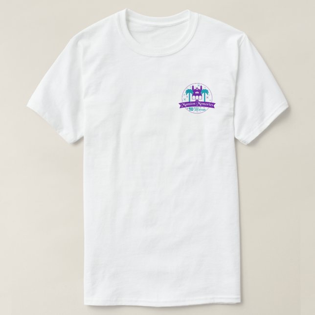 Mansion Erinnerungen 10 Jahre Logo-T - Shirt (Design vorne)