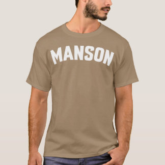 MANSON 80er Jahre Jungen Stars Freund T-Shirt