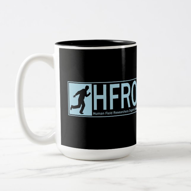 Mansquatch Zweifarbige Tasse (Links)