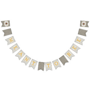 Mant to Bee - Schwarz & Weiß Banner