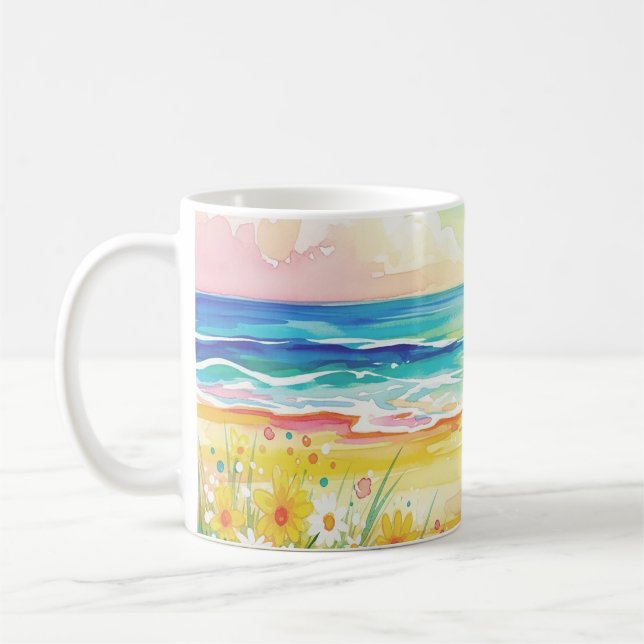 Manta playa de mi vida  kaffeetasse (Links)