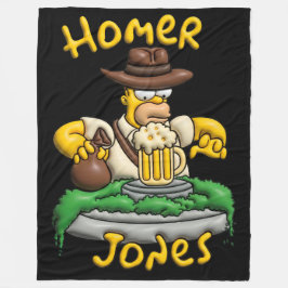 Manta Polar Diseño Homer Jones Fleecedecke