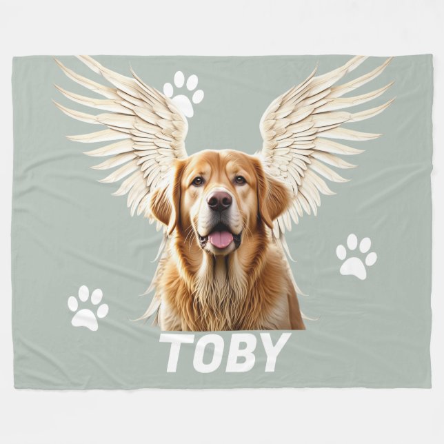 Manta Polar Mi Amigo Fiel | Personalizada con foto Fleecedecke (Vorderseite (Horizontal))