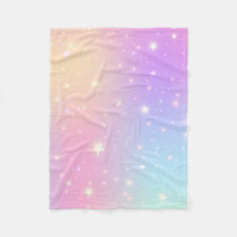 Manta polar Nublado Colores pasteles  Fleecedecke