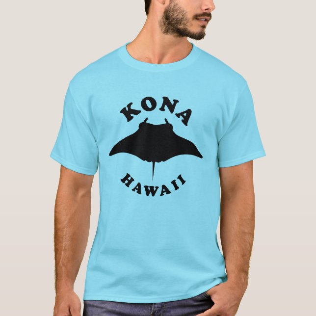 Manta Ray Diving in Kona, Hawaii T-Shirt (Vorderseite)