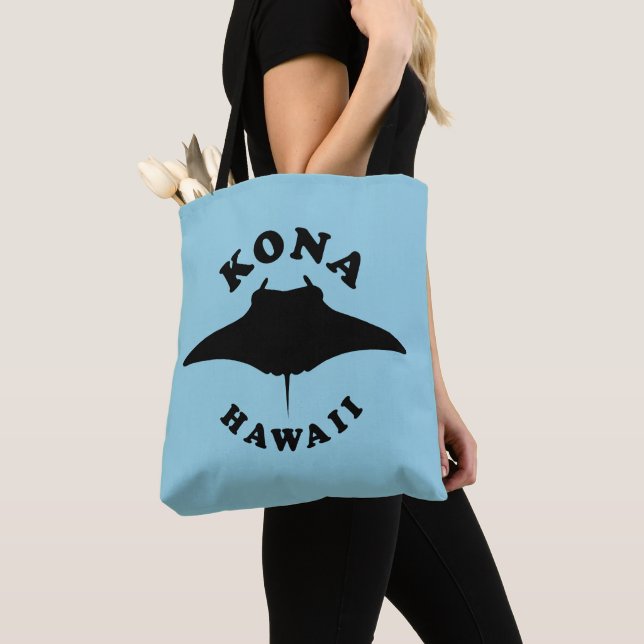 Manta Ray Diving in Kona, Hawaii Tasche (Von Nahem)