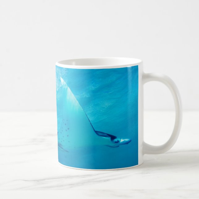 Manta ray kaffeetasse (Rechts)