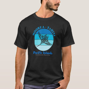 Manta Ray Moorea Tahiti Ocean T-Shirt