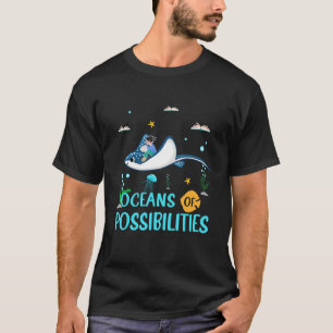 Manta Ray Oceans Of Mögliche Summer Reading B T-Shirt