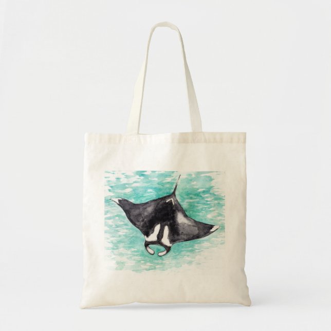 Manta Ray Tote Bag Tragetasche (Vorne)