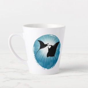 Manta Ray Underwater Aquatic Life Milchtasse