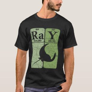 Manta Rochen Periodensystem Elemente Stachelrochen T-Shirt