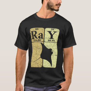 Manta Rochen Periodensystems Elemente Stachelroche T-Shirt