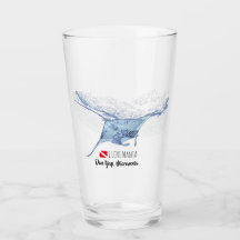 Manta silhouette en verre dépoli taché tasse à caf