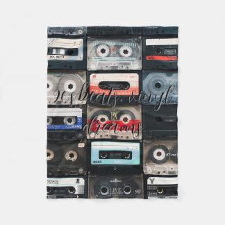 Manta vinilo 90s fleecedecke