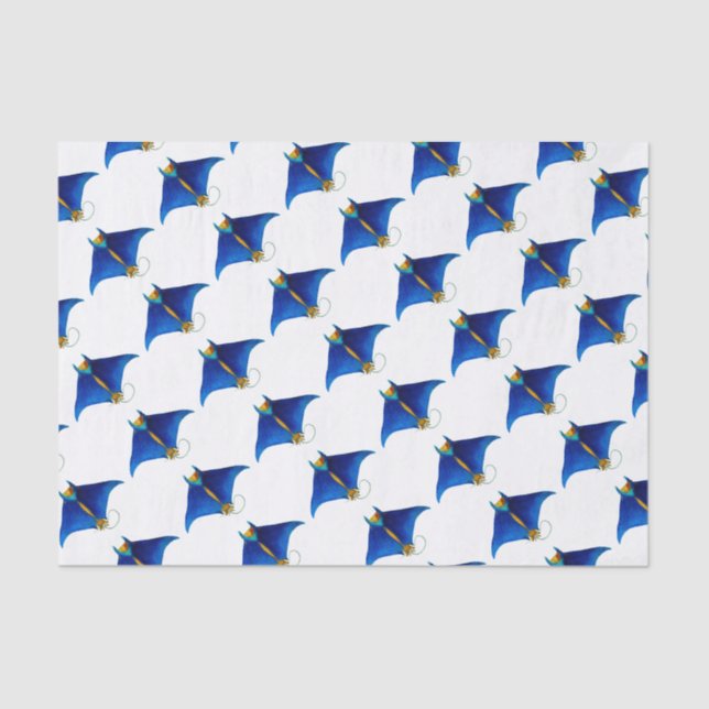 Mantarochen-Kunst Seidenpapier (Vorderseite)