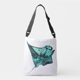 Mantarochen, (Manta birostris) Tragetaschen Mit Langen Trägern