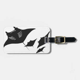 mantarochen manta ray scuba diving tauchen taucher gepäckanhänger