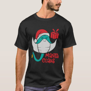 Mantarochen-Weihnachtsmann-Christmas-Beach Mantaro T-Shirt