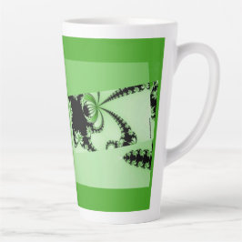 Mante de jardin fractale Latte Mug