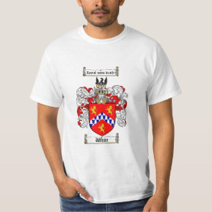 Manteau blanc de T-shirt de bras
