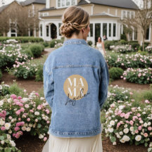 Manteau chic personnalisé MAMA Tendance pour futur