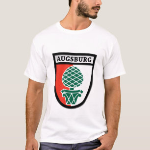 Manteau d'Augsbourg du T-shirt 0010 des hommes de