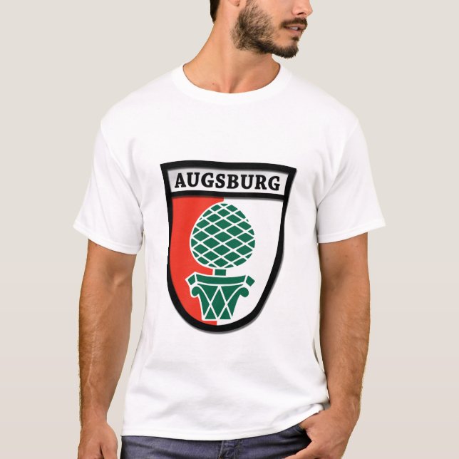 Manteau d'Augsbourg du T-shirt 0010 des hommes de (Devant)