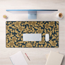 Manteau de bureau fleuri d'or