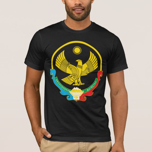 Manteau de Dagestan de T-shirt de bras (Devant)