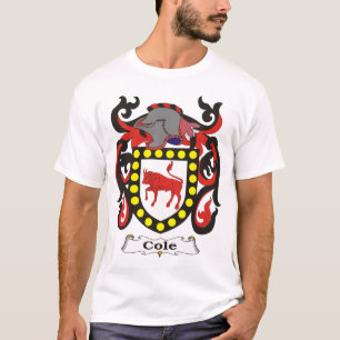 Manteau de famille de Cole de T-shirt de bras