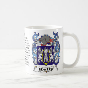 Manteau de famille de Kelly de tasse de bras