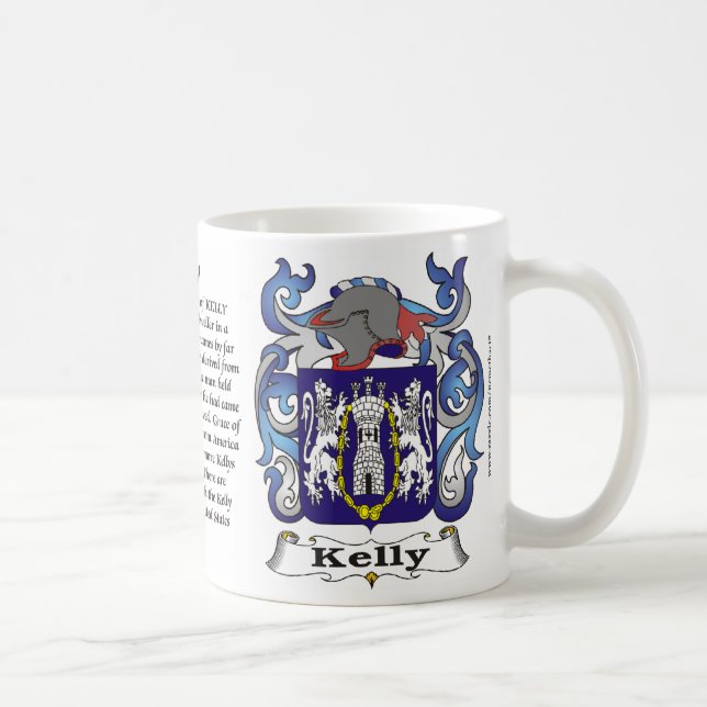 Manteau de famille de Kelly de tasse de bras (Droite)