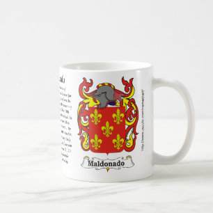 Manteau de famille de Maldonado de tasse de bras