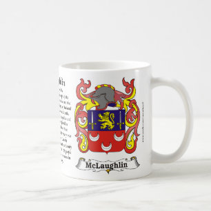 Manteau de famille de McLaughlin de tasse de bras