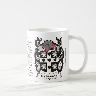 Manteau de famille de Petersen de tasse de bras