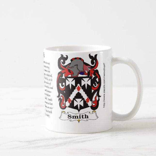 Manteau de famille de Smith de tasse de bras (Droite)