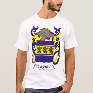 Manteau de famille de Taylor de T-shirt de bras