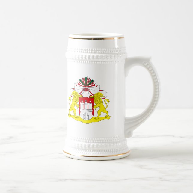 Manteau de Hambourg de tasse de bras (Droite)