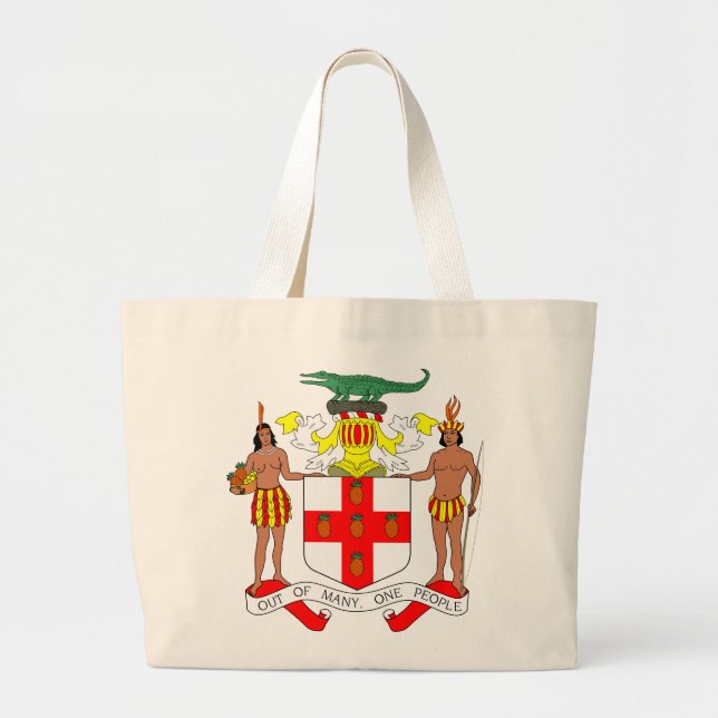Manteau de la Jamaïque de sac fourre-tout à bras (Devant)