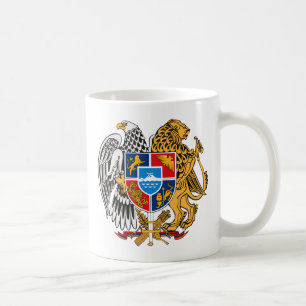 Manteau de l'Arménie de tasse de bras
