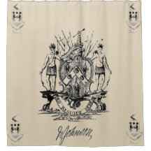 Manteau de monsieur William Johnson de rideau en