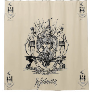 Manteau de monsieur William Johnson de rideau en