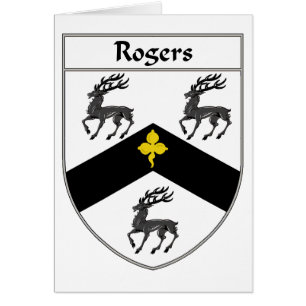 Manteau de Rogers des bras/de crête de famille