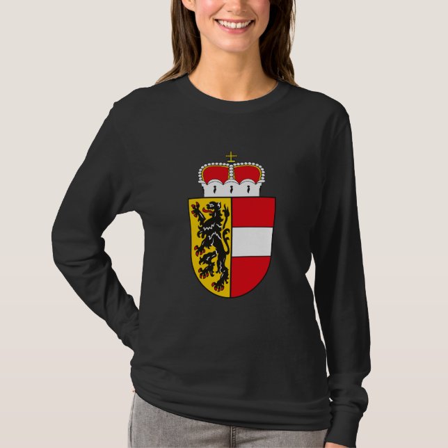 Manteau de Salzbourg de T-shirt de bras (Devant)