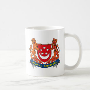 Manteau de Singapour de tasse de bras