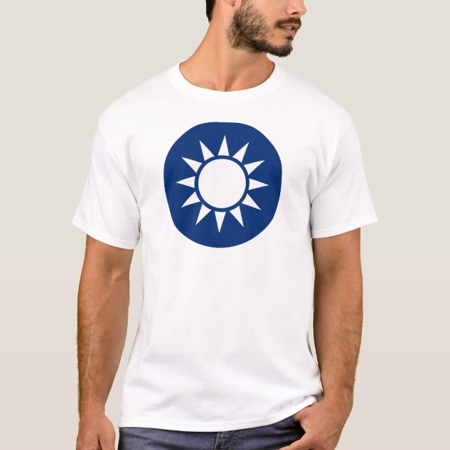 Manteau de Taïwan de T-shirt de bras (Devant)