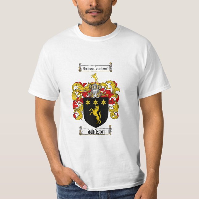 Manteau de Wilson de T-shirt de bras (Devant)