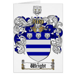 Manteau de Wright des bras/de la crête famille de